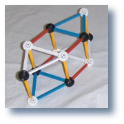 ZOME model of ALPHA hexagonal perspective