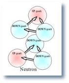 neutron-neutron
quark electrical charges repel